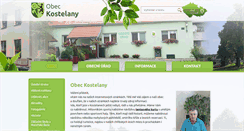 Desktop Screenshot of obeckostelany.cz